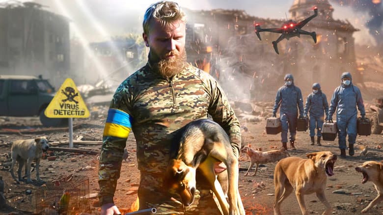 Rage en Ukraine : des vétériaires en première ligne