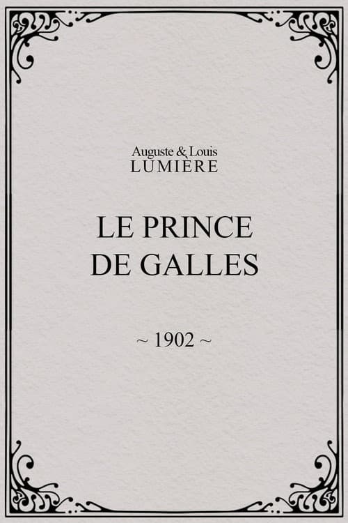 Le prince de Galles